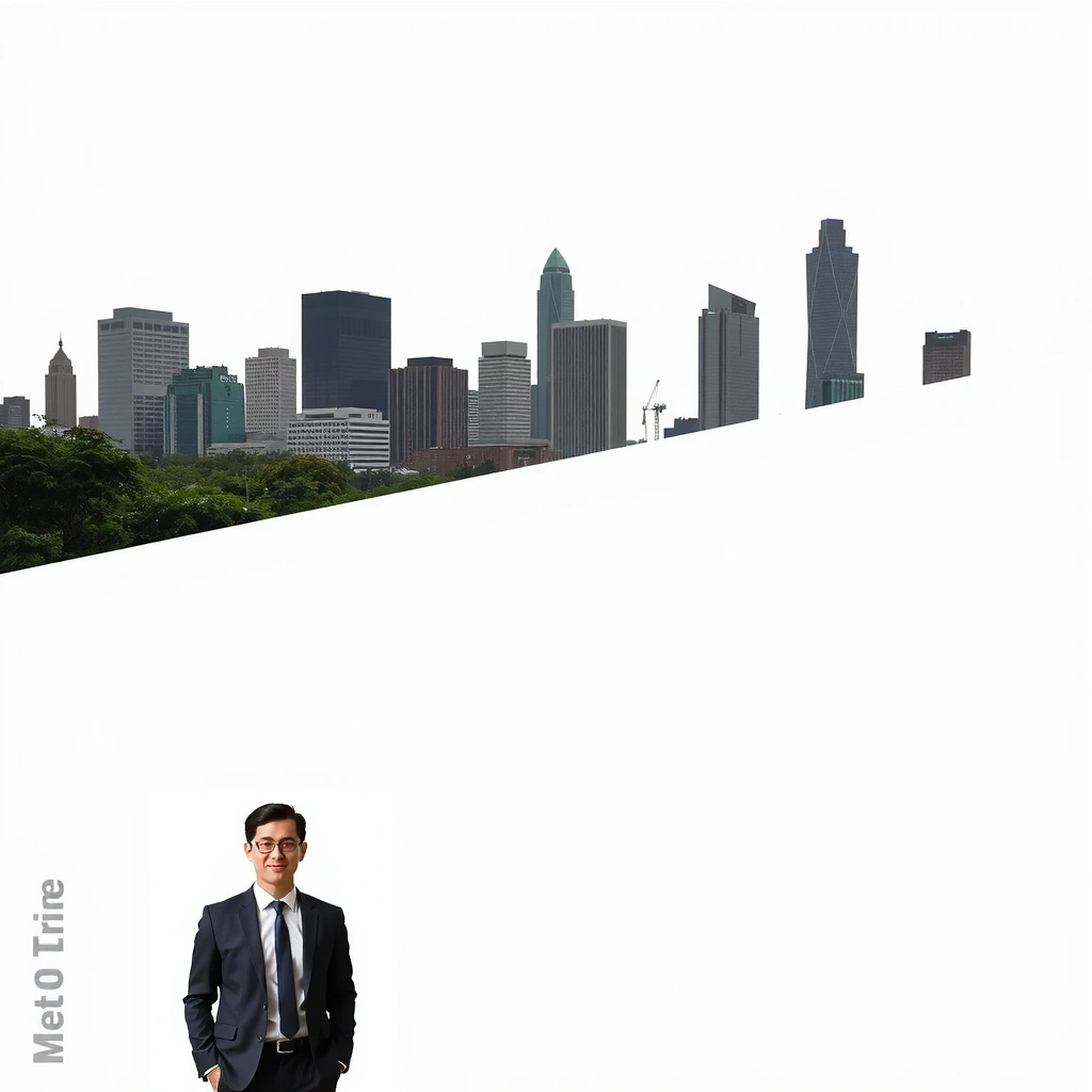 Metro Manila business district skyline